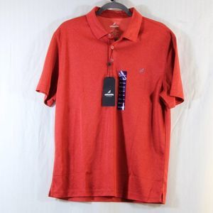 Atlantis Weathergear Performance Red Golf Polo Size Medium